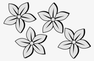 990x652wesome Image Of Flower To Draw How To Draw Flower - Black And White Clip Art Flowers #1214516