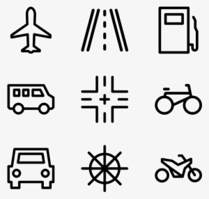 Poi Road Outline - Web Design Line Icon #1214984