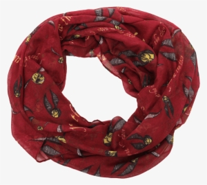 Golden Snitch Lightweight Infinity Scarf - Harry Potter - Golden Snitch Infinity Scarf #1215188
