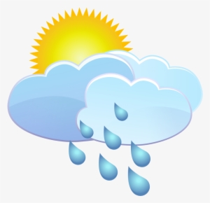 Free Png Clouds Sun And Rain Drops Weather Icon Png - Transparent Animated Weather Animated #1215478