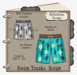 Swim Trunks - Pahu Drum #1215938