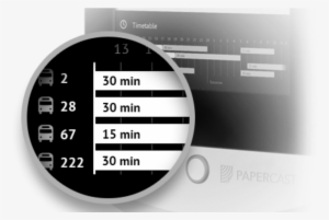 E Paper Bus Stop Display Real Time Passenger Information - Passenger Information System #1216140