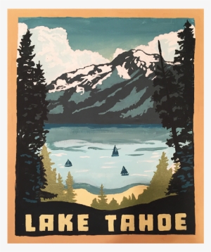 Painting-01 - Americanflat Lake Tahoe 1002 Framed Vintage Advertisement #1216286 Painting-01 - Americanflat Lake Tahoe 1002 Framed Vintage Advertisement #1216286