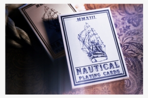 Nautical Playing Cards Red By House Of Playing Cards #1216352