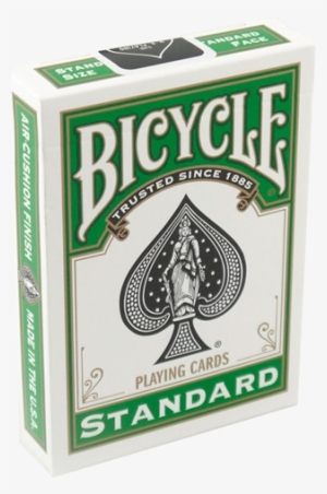 Playing Cards Bicycle Green Back - Bicycle Playing Cards #1216589