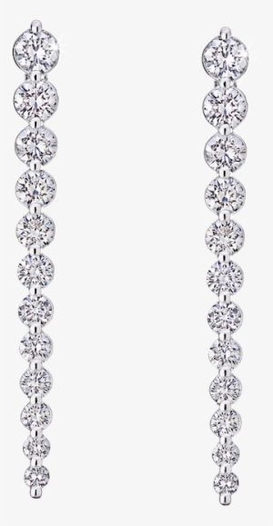 Graduated Diamond Earrings #1217160