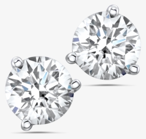 Diamond Earrings Studs Png #1217207