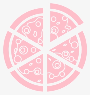 Black Pizza Icon - Vector Graphics #1217406