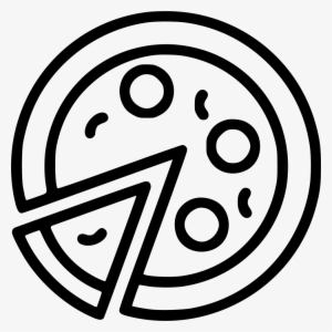 Pizza Slice Svg Png Icon Free Download - Food Icon Outline Png #1217514