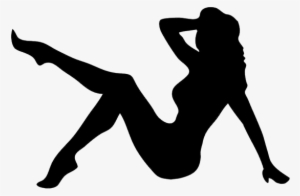 Click And Drag To Re-position The Image, If Desired - Silueta De Mujer Striper #1217594