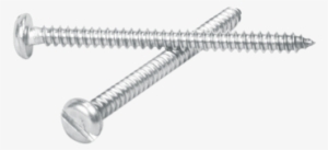 Screw Png Background Image - Slotted Pan Head Self Tapping Ss 304 Screw #1217704