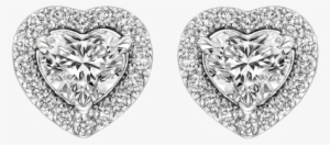 Heart Shaped Diamond Earrings - 心 形 鑽石 耳環 #1217896 Heart Shaped Diamond Earrings - 心 形 鑽石 耳環 #1217896