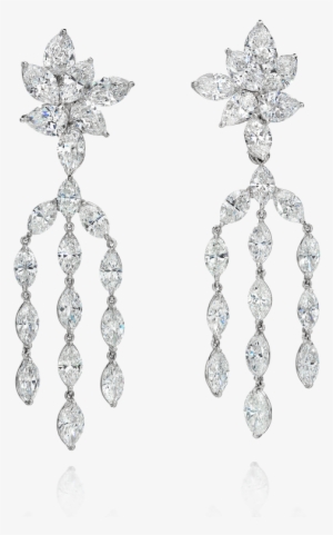 Chandelier Diamond Earrings - Earrings #1218269