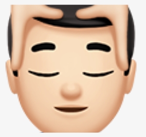 Head Massage Emoji - Massage Emoji Icon #1218572