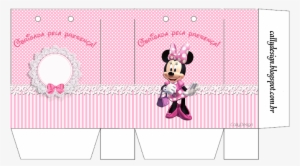 Sacolinha Pequena Para Lembrancinhas Minnie Rosa Minnie - Roommates Disney Minnie Bow-tique Wall Sticker #1219010