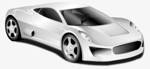 White Sport Car Png #1219256
