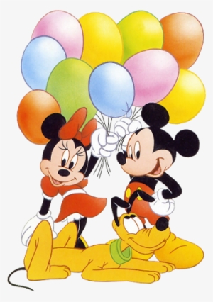 Turma Do Mickey Da Disney Fazendo Anivers&225rio Imagens - Mickey Y Minnie De Cumpleaños #1219283