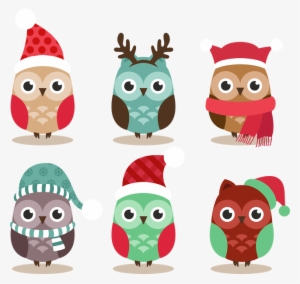 Corujas Em Png Tema Natal #1219487