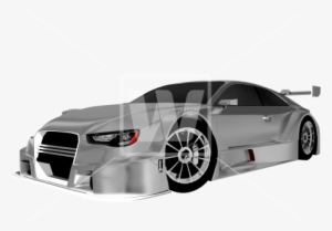 Silver Speedway Car - Car #1219844