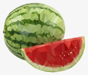 Polygonal Watermelon - Watermelon #1219847 Polygonal Watermelon - Watermelon #1219847