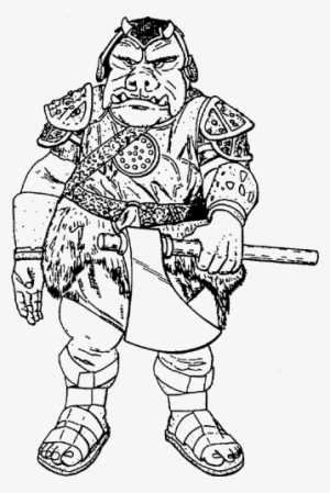 Gamorrean - Star Wars Battleships Black And White #1220073