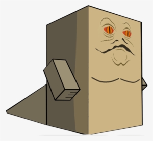 Jabba The Hatt Paper Toy - Cubeecraft De Star Wars Jabba #1220146