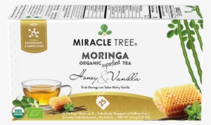Organic Moringa Superfood Tea, 25 Individually Sealed - Miracle Tree - 6 Count Of Organic Moringa Superfood #1220260