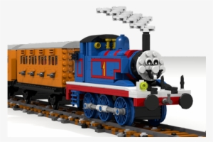 Please Enjoy This Photo Of Thomas As He Races Onward - Lego Thomas The Train #1220523