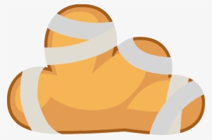 Orange Cloudy - Bfdi Bandage #1220663