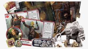 Battle It Out In Jabba's Realm For Star Wars - Star Wars Imperial Assault Jabba's Realm Contents #1220747