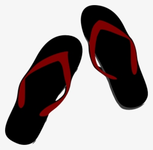 Image Royalty Free Clip Art At Clker Com Vector Online - Red Flip Flops Png #1221320