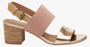 Toms Rose Gold Poppy Sandals #1221613