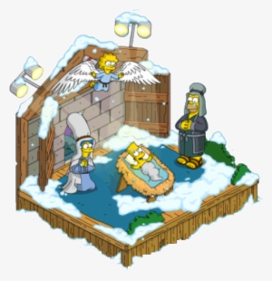 Nativity - Simpsons Nativity Scene #1221781