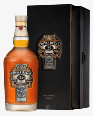 Chivas Regal 25 Year Old Gift Set - Chivas Regal Scotch 25 Year 750ml #1221782