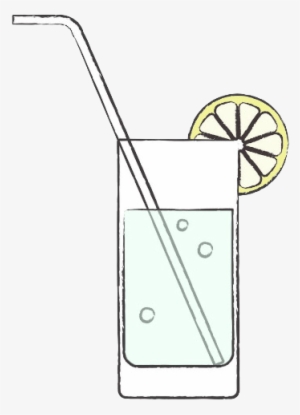 Gin-glass - Martini Glass Drawing #1222558