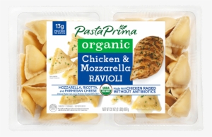 Organic Grilled Chicken & Mozzarella Ravioli #1222979