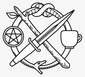 Thismighthurttarot Logo White - Nazis And The Occult By Paul Roland #1223241