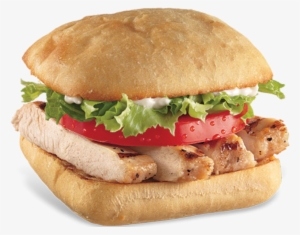 Grilled Chicken Sandwich - Jack In The Box Guacamole Bacon Chicken Sandwich #1223374