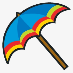Beach Umbrella Clipart - Sun Umbrella Clip Art #1223556