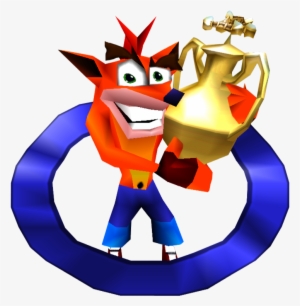 Ctr Crash Team Racing Logo Main Menu - Crash Bandicoot Png Deviantart #1224052