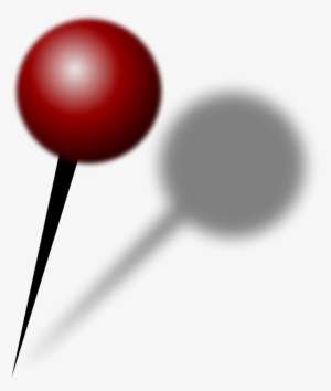 Map Pin With Shadow Clipart Vector Clip Art Online - Map Pin Clip Art #1224225