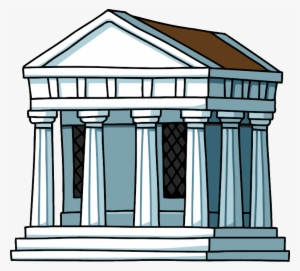 Transparent Building Greek - Ancient Greek Building Png #1224227