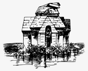 Hindu Temple Drawing Computer Icons Ancient Greek Temple - Candi Kartun Hitam Putih #1224278