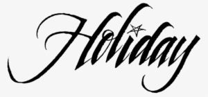 Holiday Png Hd - Calligraphy #1224328