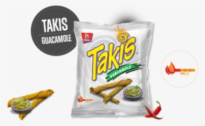 Takis Tortilla Chips, Guacamole, Mild - 4 Oz #1224435
