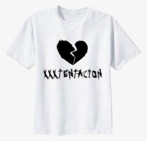 Broken Heart - T-shirt - Xxxtentacion Broken Heart Drawing #1224943