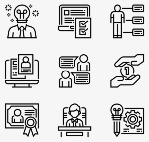 Job Resume - Amusement Park Icons #1225204