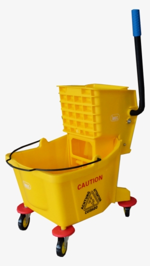 Mop Bucket Png Png Transparent - Single Bucket Side Press #1225498