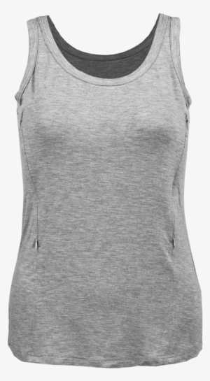 Grey Tank Top Png #1225547