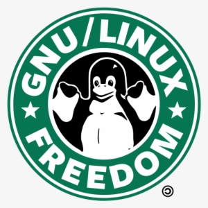 Gnu/linux Tux Coffee Logo Clipart Png #1225662
